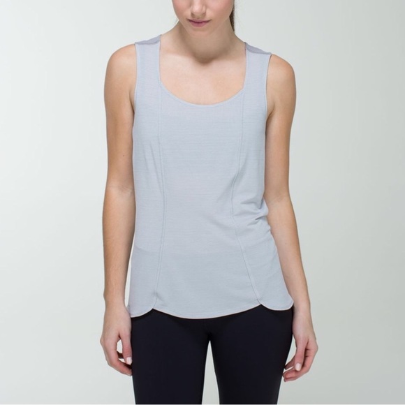 Lululemon | Run Righteous Tank heathered light gray - Picture 2 of 9